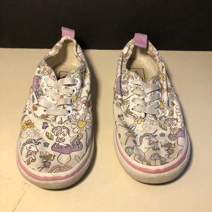 Girls vans shoes size 10